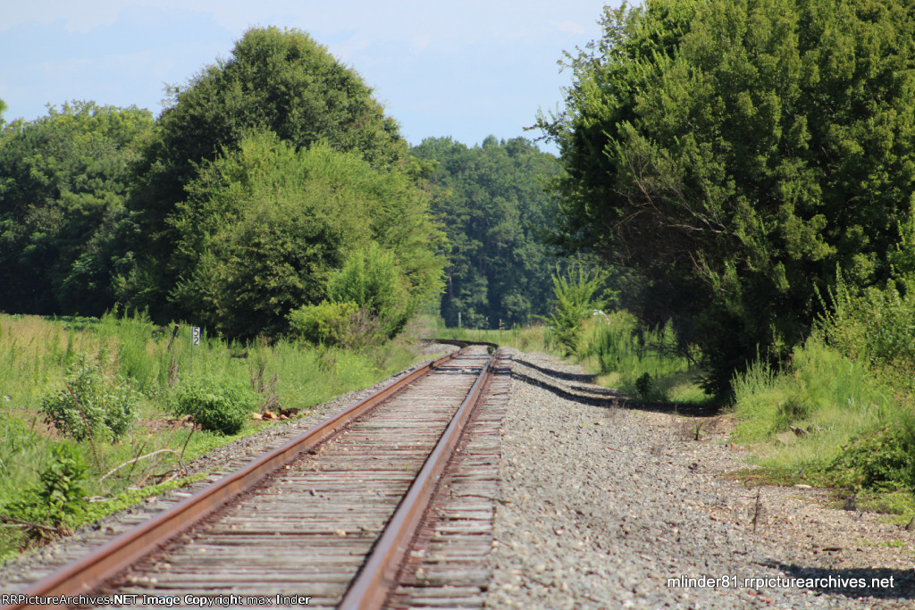 North towards Hendersonville